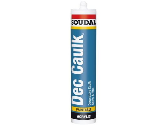 Soudal decorators caulk white